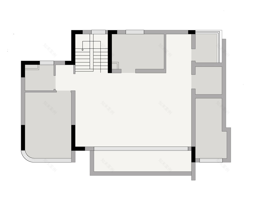 法式混搭住宅设计丨中国成都丨成都宏福樘设计-11