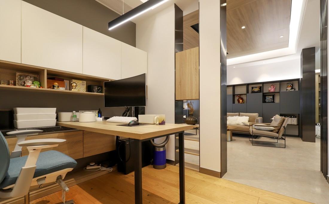 广州轻奢北欧风大户型设计,多元素空间利用-45