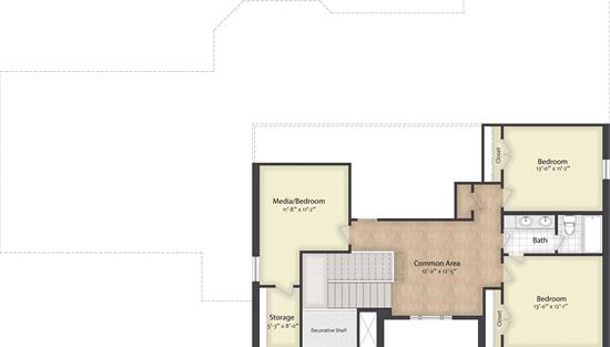 传统两层房屋设计方案  方案9626-19