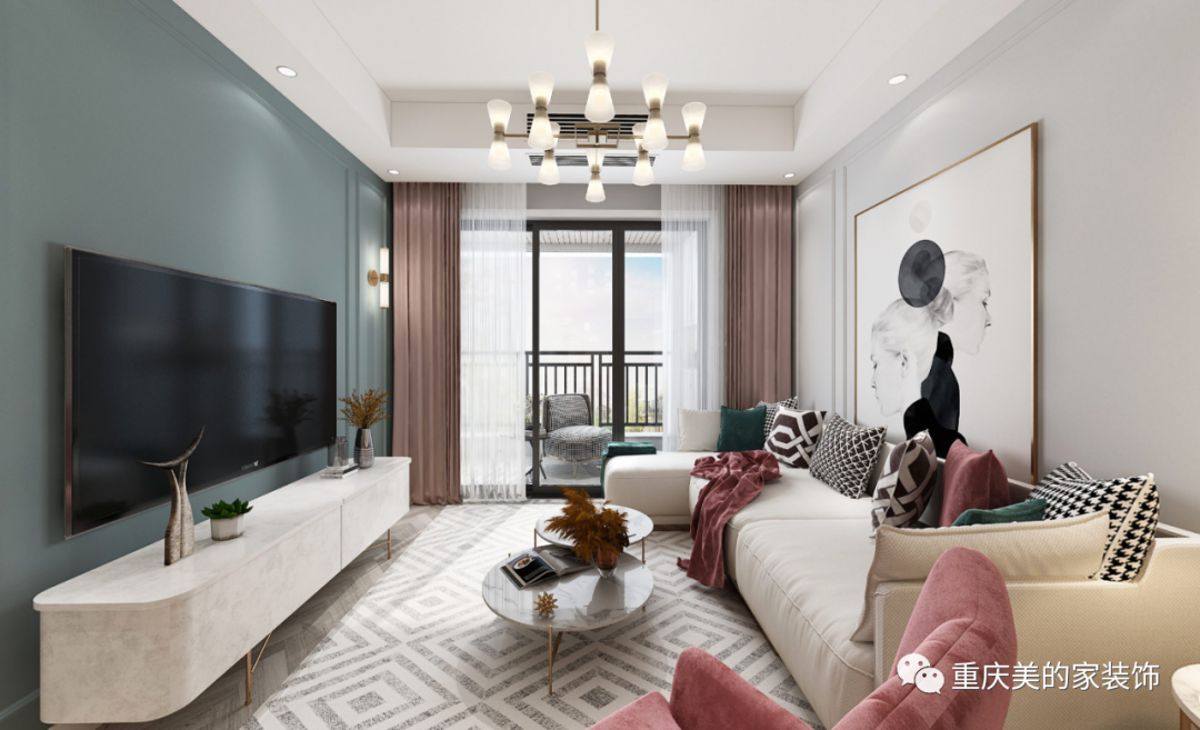 龙湖悠澜 142㎡莫兰迪色暖居，高级感与温馨并存-17