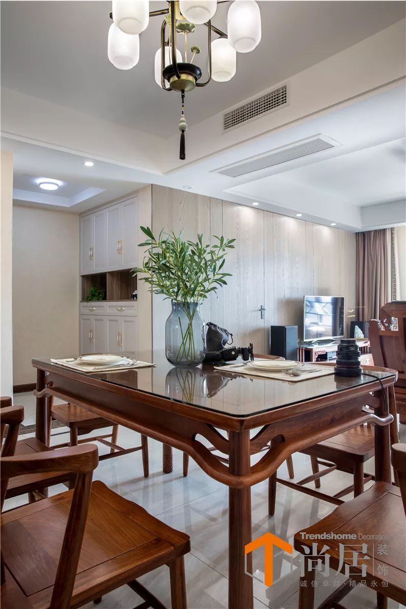 金浦御龙湾 138㎡现代中式家装，古雅与简约共生-9