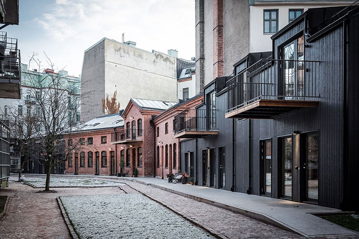 瑞典底层奇趣公寓 | 开放式明亮厨房++ 露台卧室-27