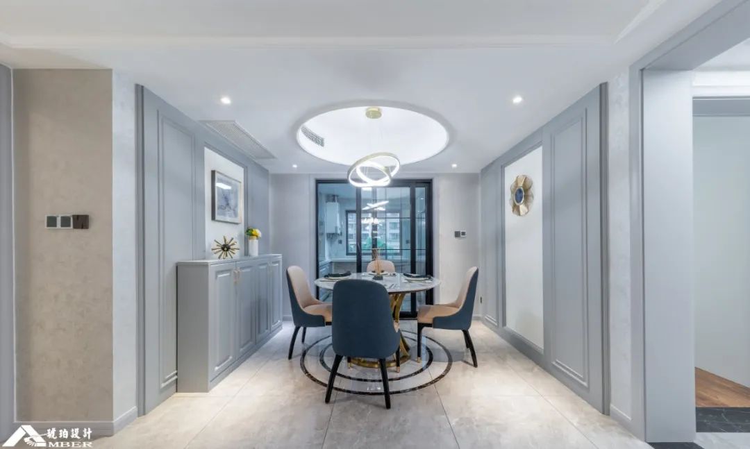 三代同堂美式轻奢宅，精致收纳与共享空间完美融合-58