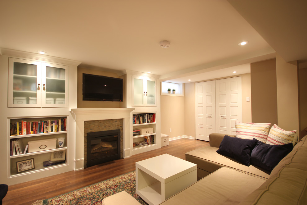 预算型地下室室内装修丨加拿大渥太华丨OakWood Renovation Services-26