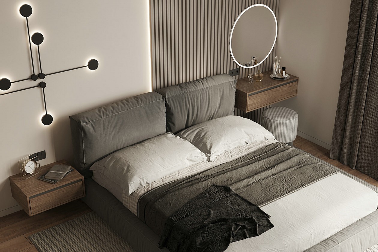 90㎡灰色系公寓设计-8