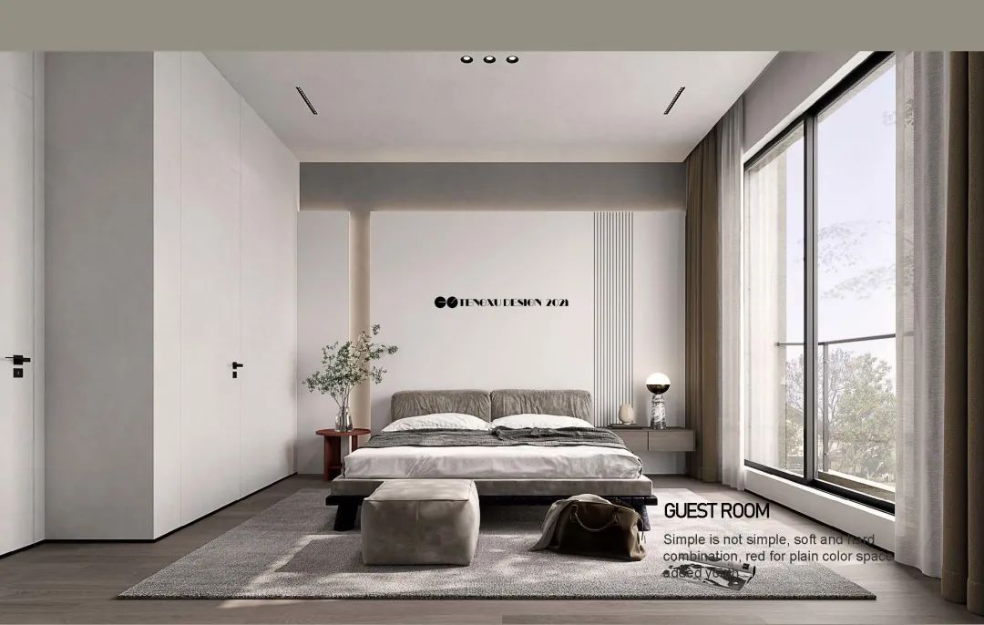 上海 460㎡现代简约别墅丨中国上海丨设计师腾旭-27