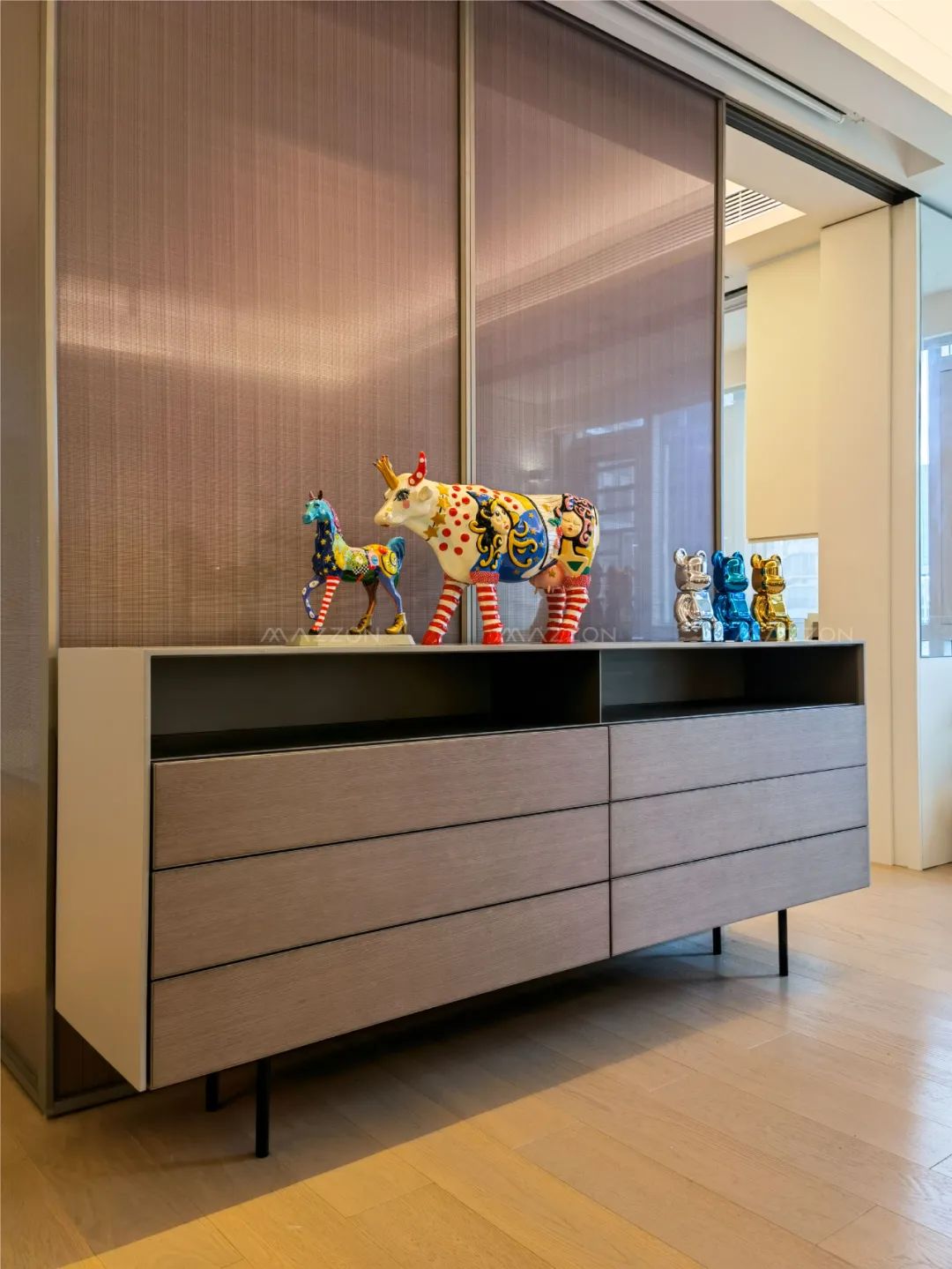 深圳滨海之窗 · 原木灰白艺术私宅丨中国深圳丨MAZZON 玛森-15