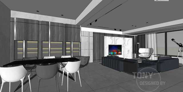 【东易设计】钱浙明作品:零度自由-1