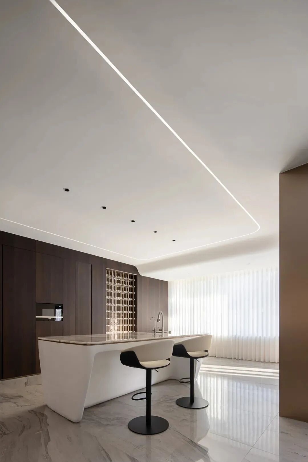 世茂摩天城1500㎡极简豪宅丨中国泉州丨磐之石设计（厦门）-19