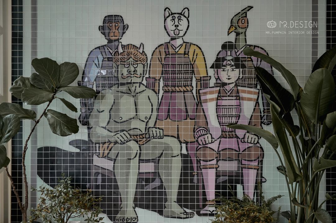 南通日式轻食餐厅丨中国南通丨上海南瓜先生空间设计事务所-43