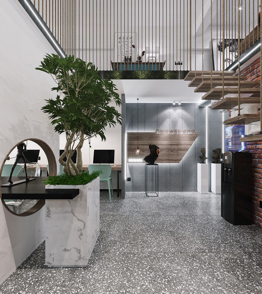 
BJSK设计 | 生态办公室 -4