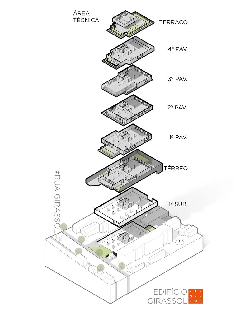 巴西办公建筑 Girassol Building丨巴西圣保罗丨FGMF-59