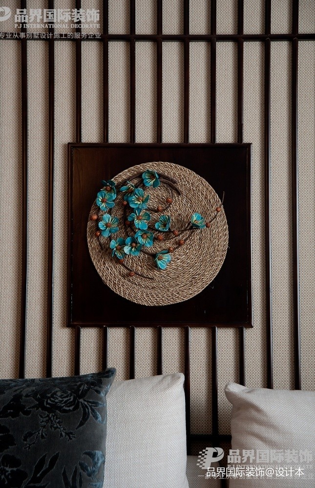 约克郡上景韵东方新中式三居120平米装修案例-22