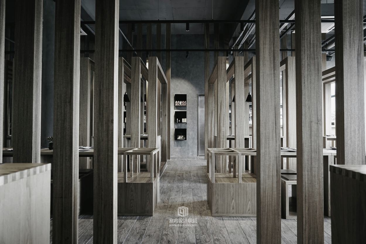 Fanbo Zeng 设计--深圳fun.noodle bar餐厅-4