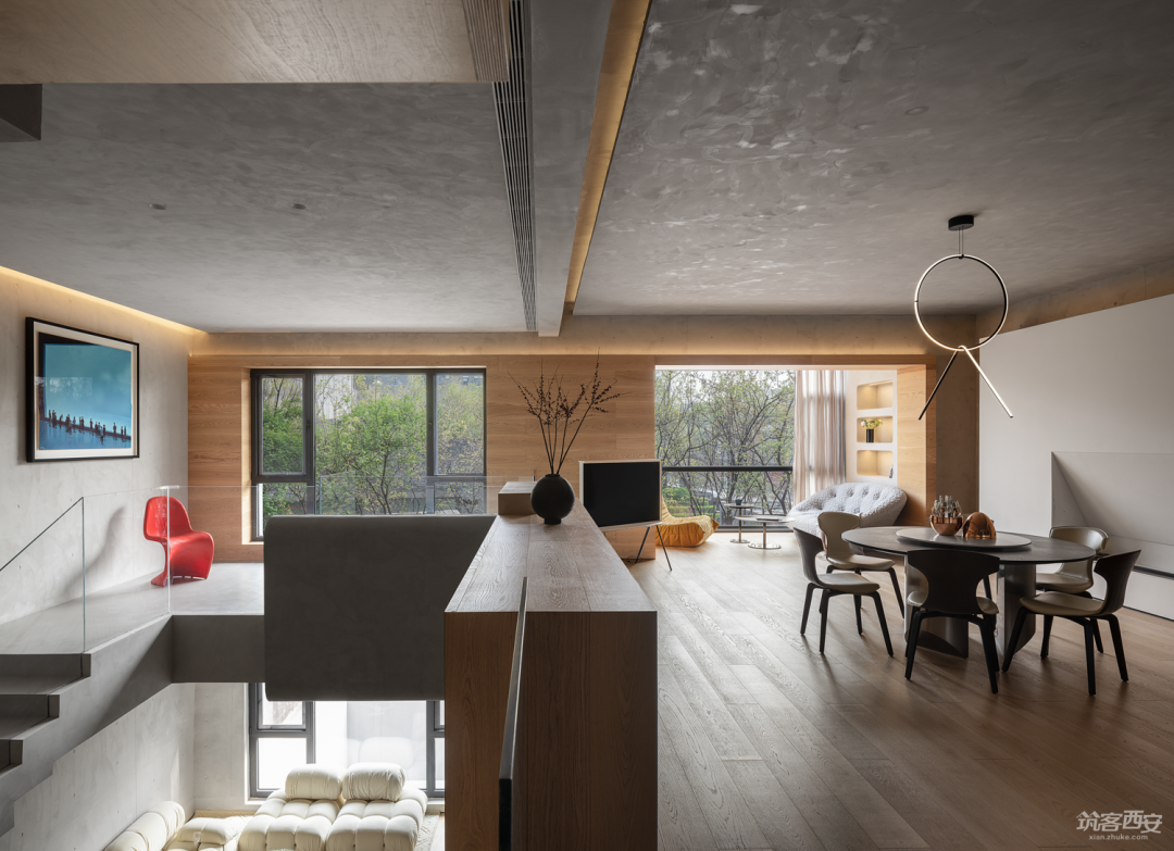 华侨城108坊别墅空间设计丨中国西安丨ANGSTUDIO-80