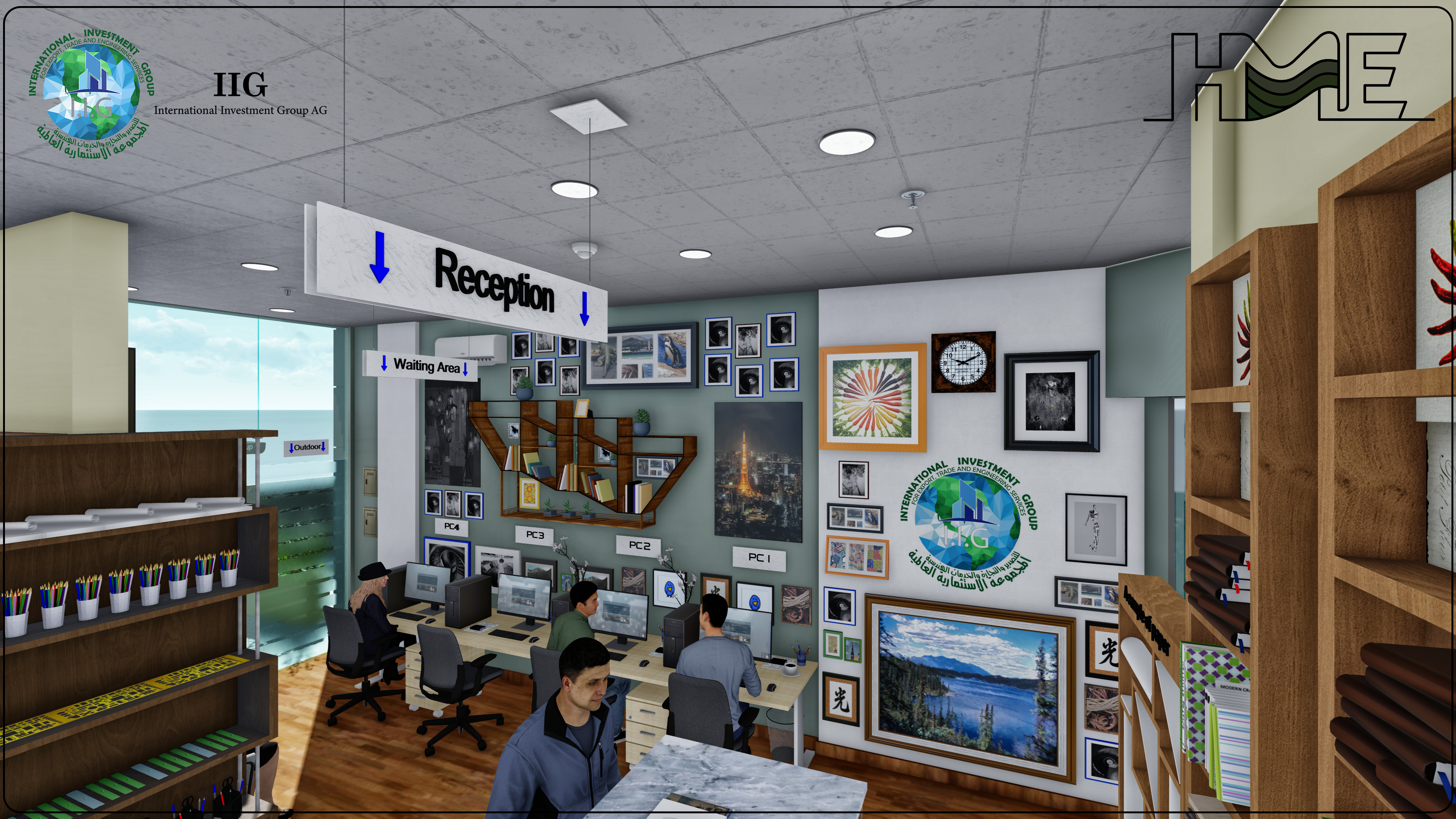 Interior Design For Printing Hub-7