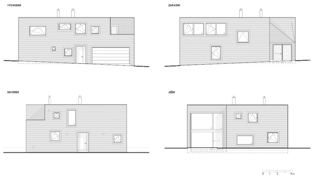 Dolních Břežanech别墅（如“石头般的房子”）丨捷克-42