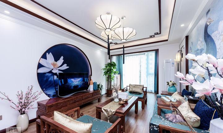 玖雅平层中式风格设计-0