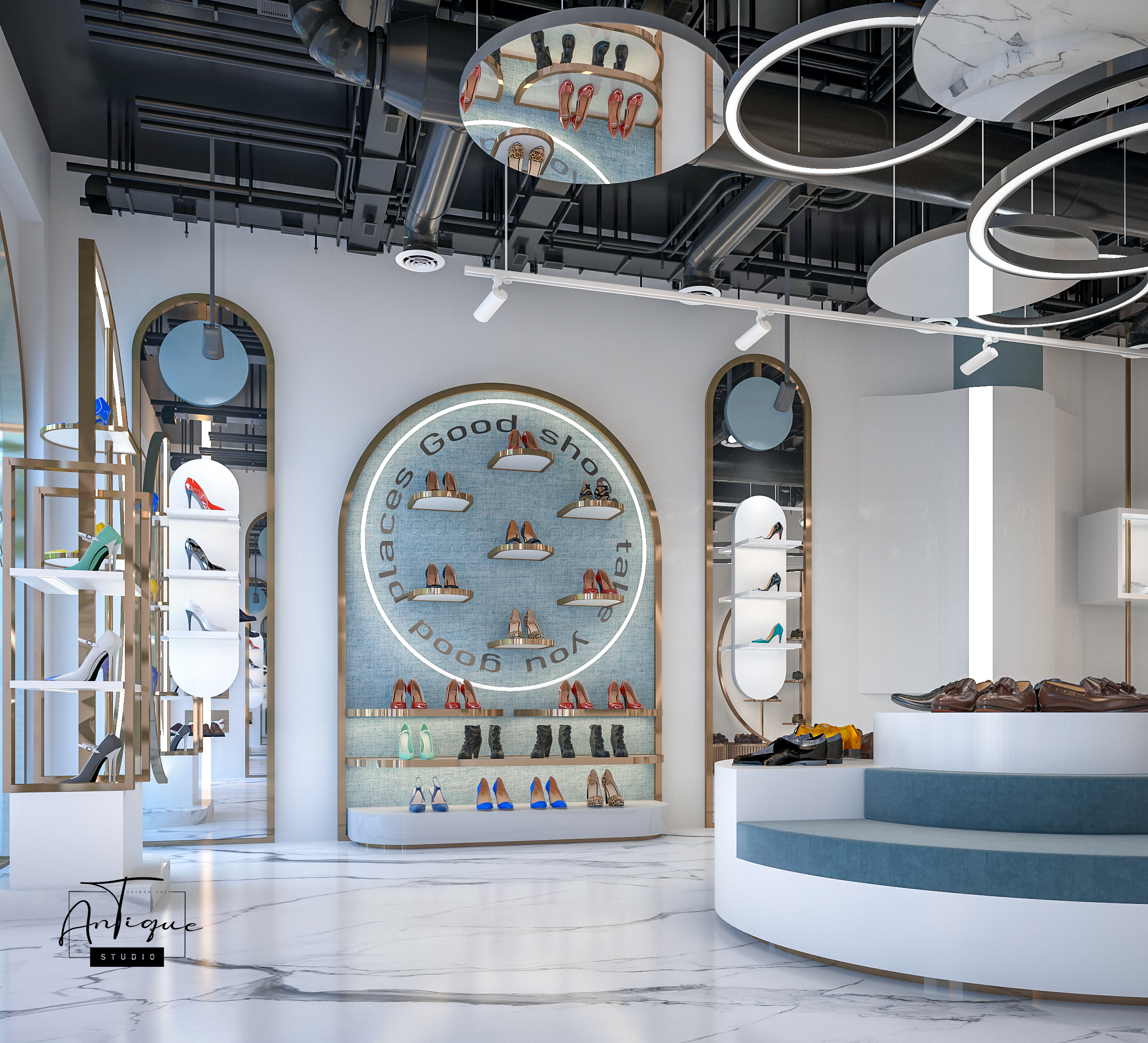 法比亚诺（鞋类展览）丨ANTIQUE Studios-16