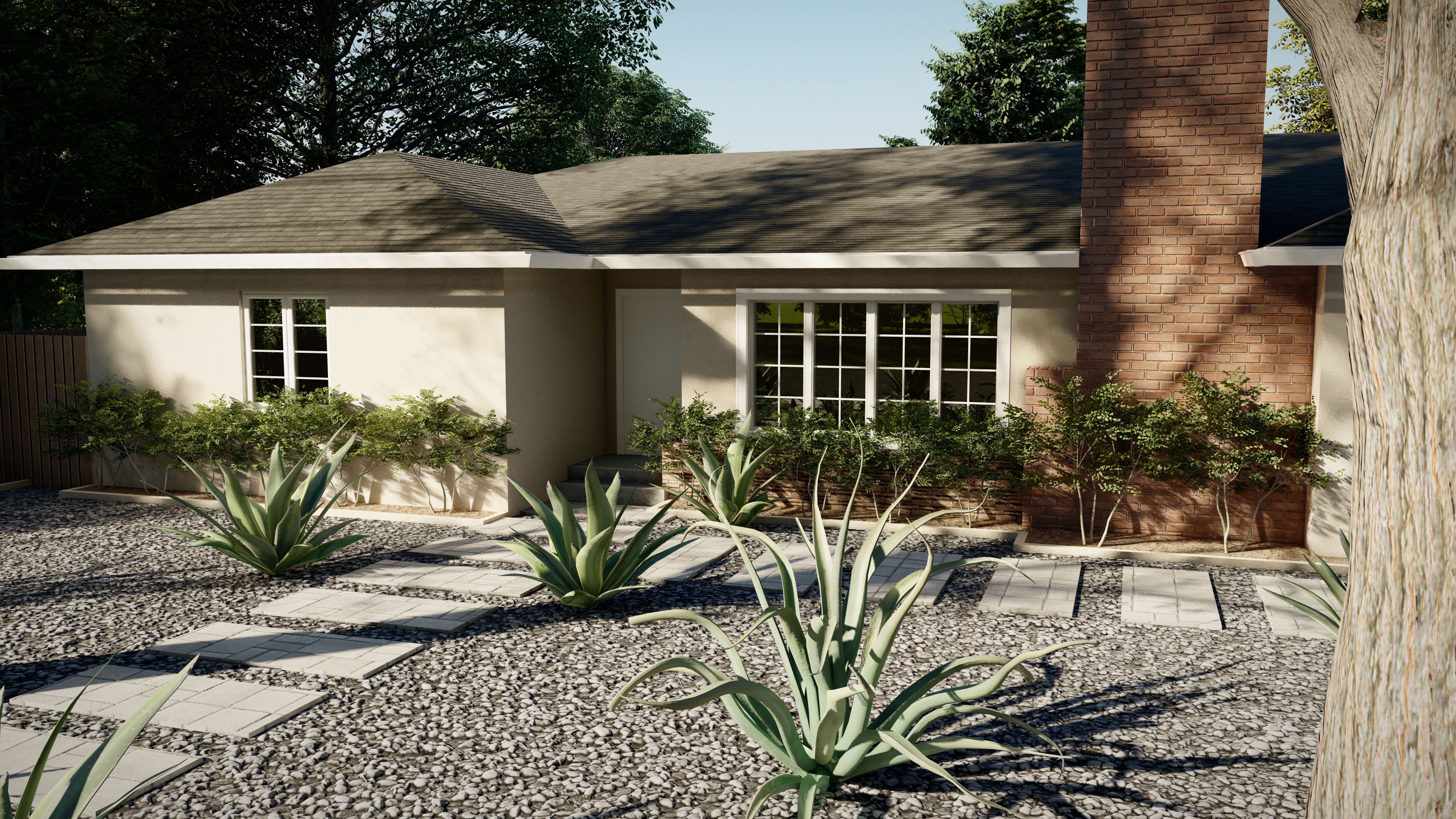 简单的前院丨美国-3