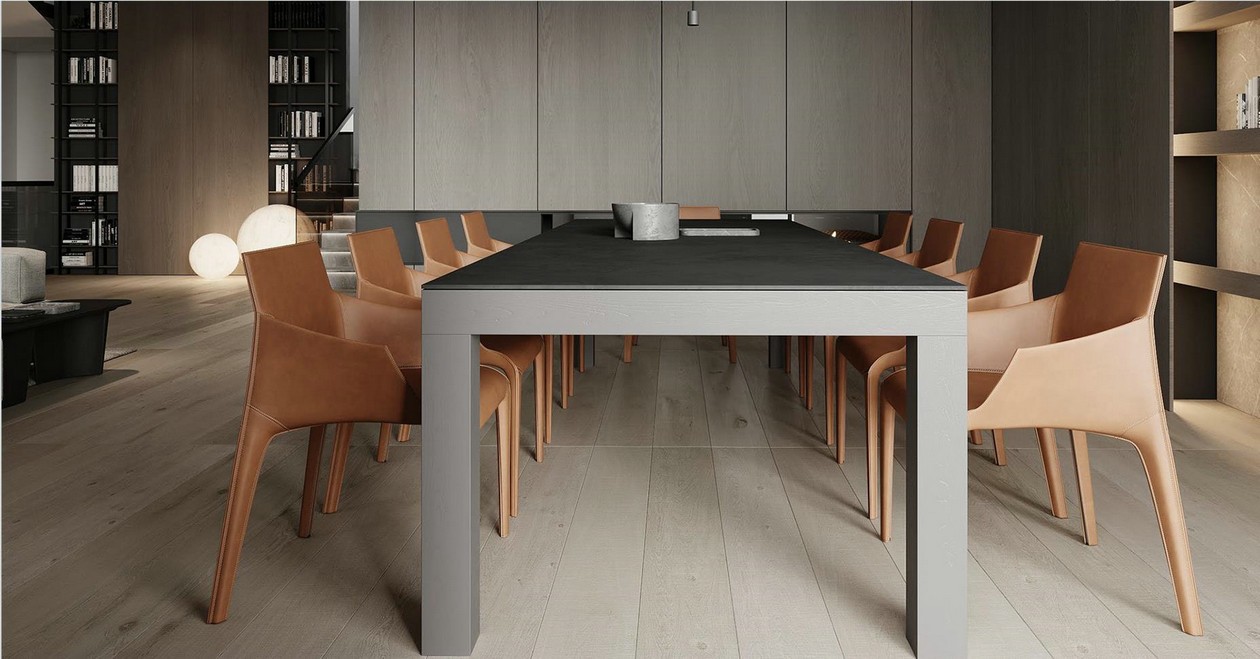 高级色系大平米住宅设计-3