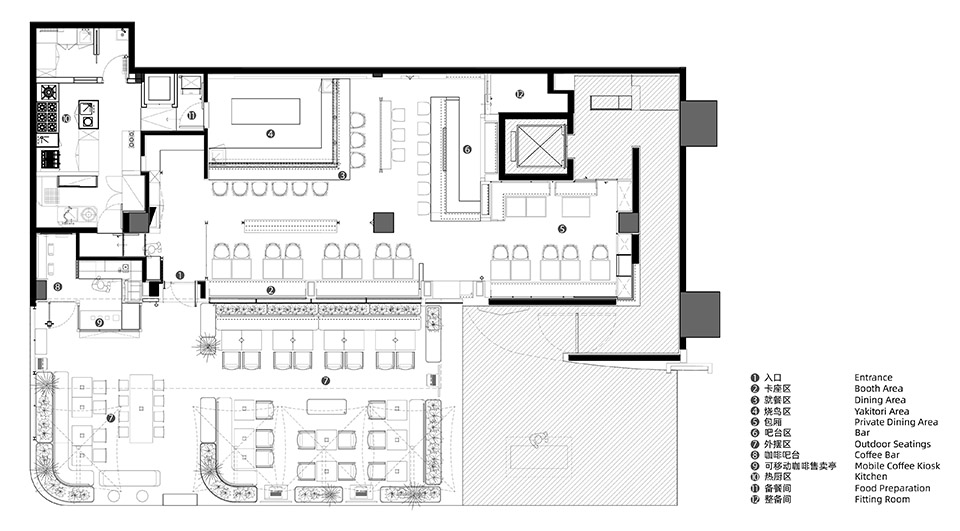 鸟沢 TORISAWĀ 卓悦中心店丨中国深圳丨如室建筑设计事务所-16