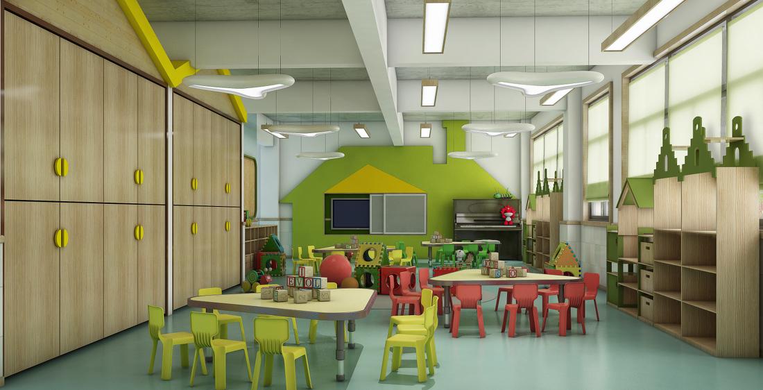 有所空间&原创设计『奥山怡景苑幼儿园设计-7