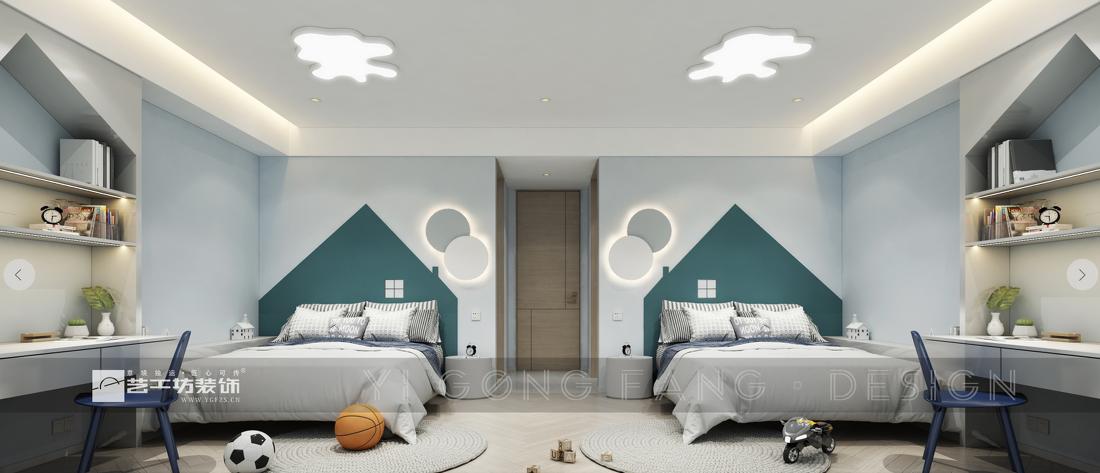 华润天合原木轻奢风亲子互动空间-18