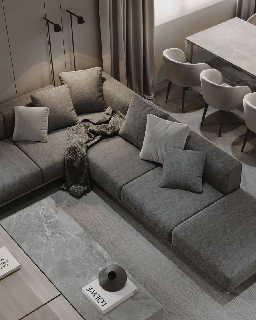 利雅得顶层复式公寓设计丨沙特阿拉伯利雅得丨LeQB Architects-7