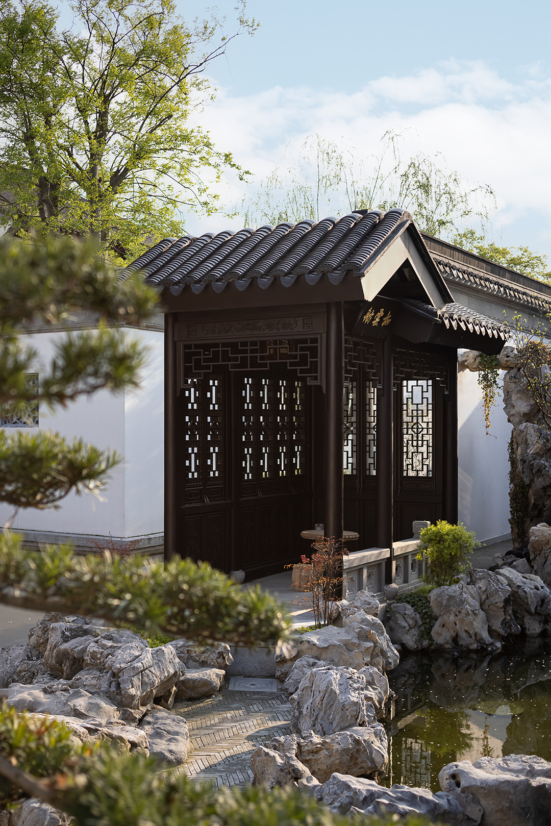 燕回平门里丨中国苏州丨邓克信艺术设计工作室-38