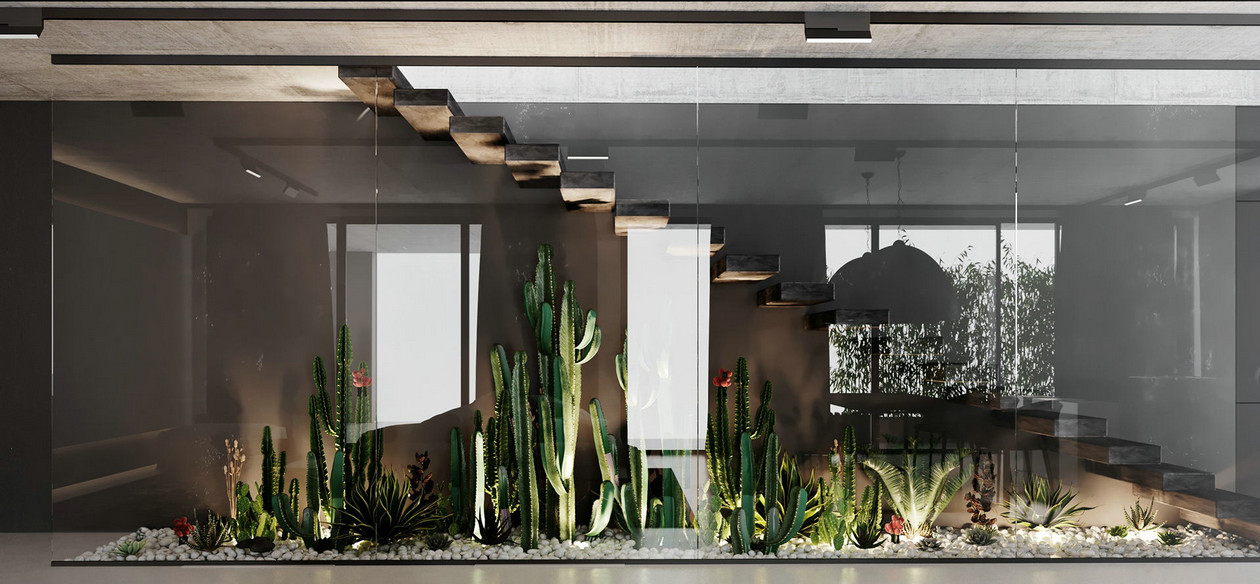 100㎡高级灰色系公寓设计 超高级的质感！-0