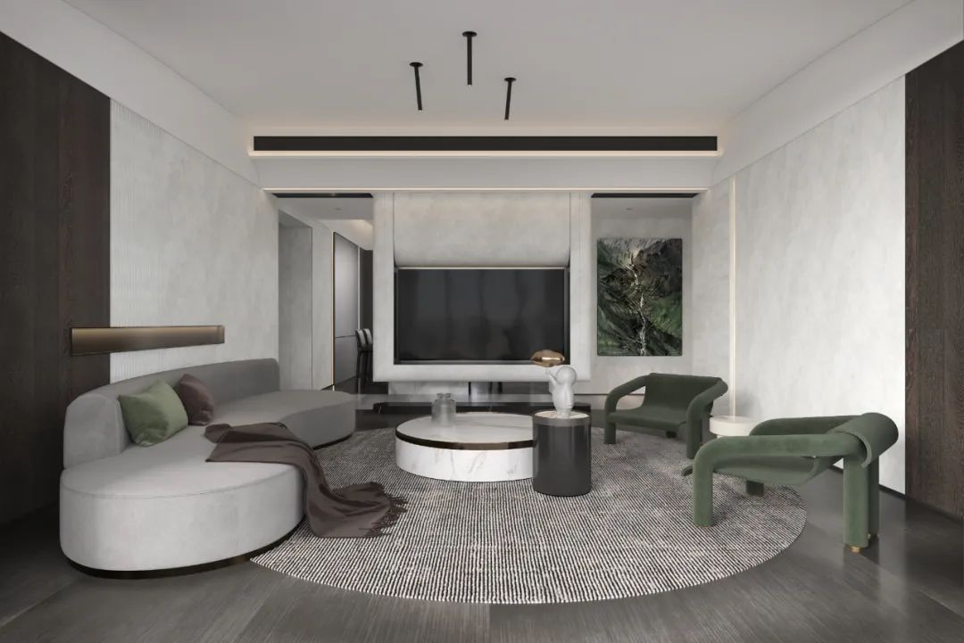 现代简约风恒大名都与碧桂园精装房设计案例-92