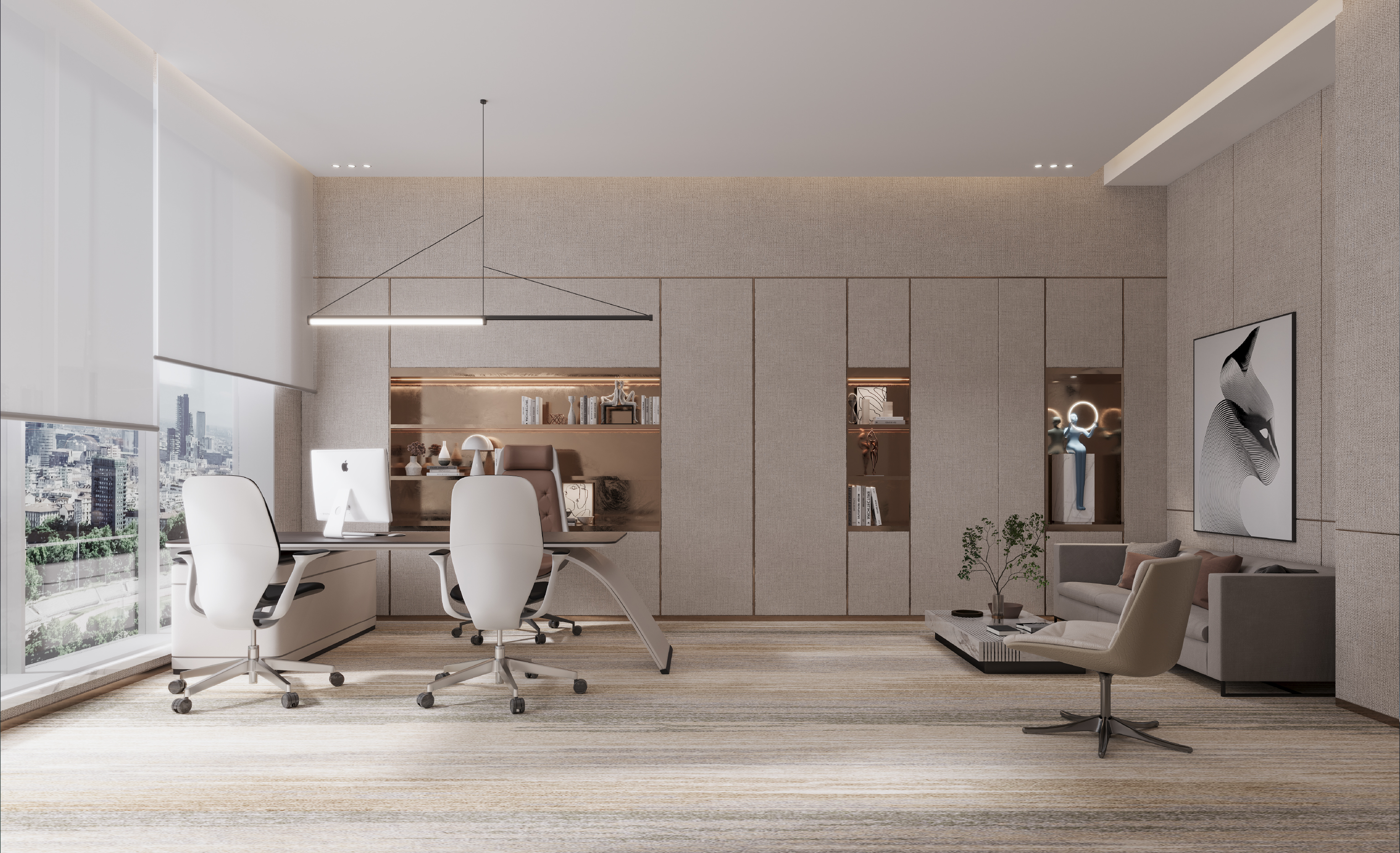 国泰君安证券办公室丨中国哈尔滨丨哈尔滨汇象创意设计有限公司-21