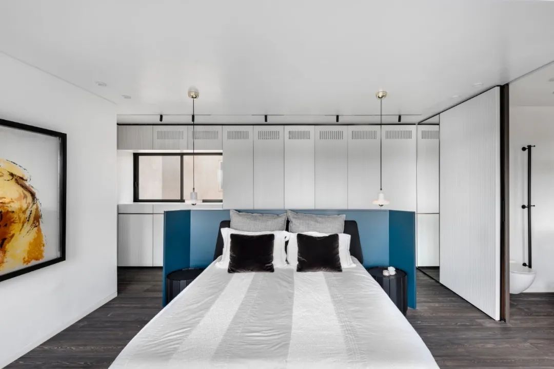 特拉维夫顶层住宅,黑白色调的时尚空间-68