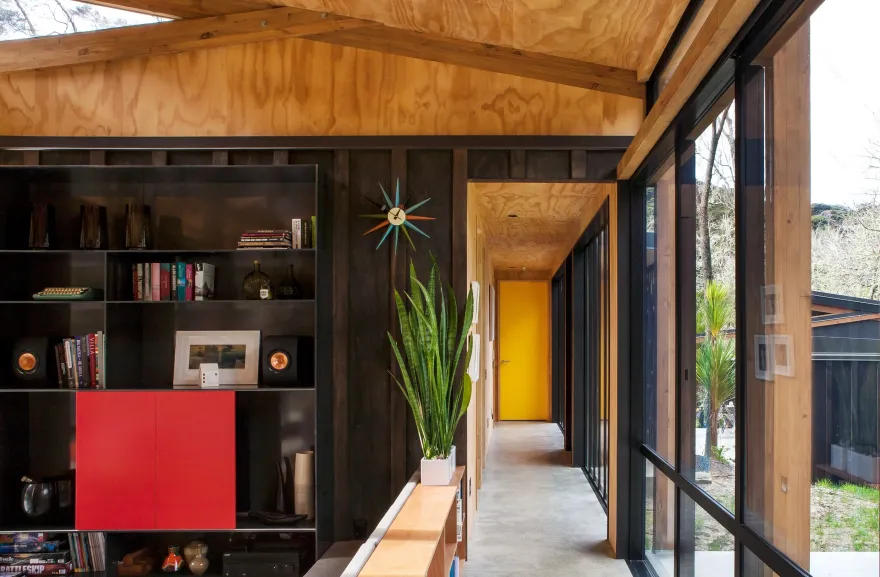 新西兰 Titirangi 家庭度假屋 | Dorrington Atcheson Architects 的极简空间-15