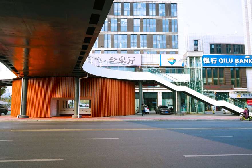 澳门路廊桥 | 多元自由的城市景观桥梁-39