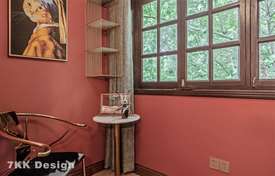 魔都老洋房艺术会所,复古与轻奢的完美融合-61