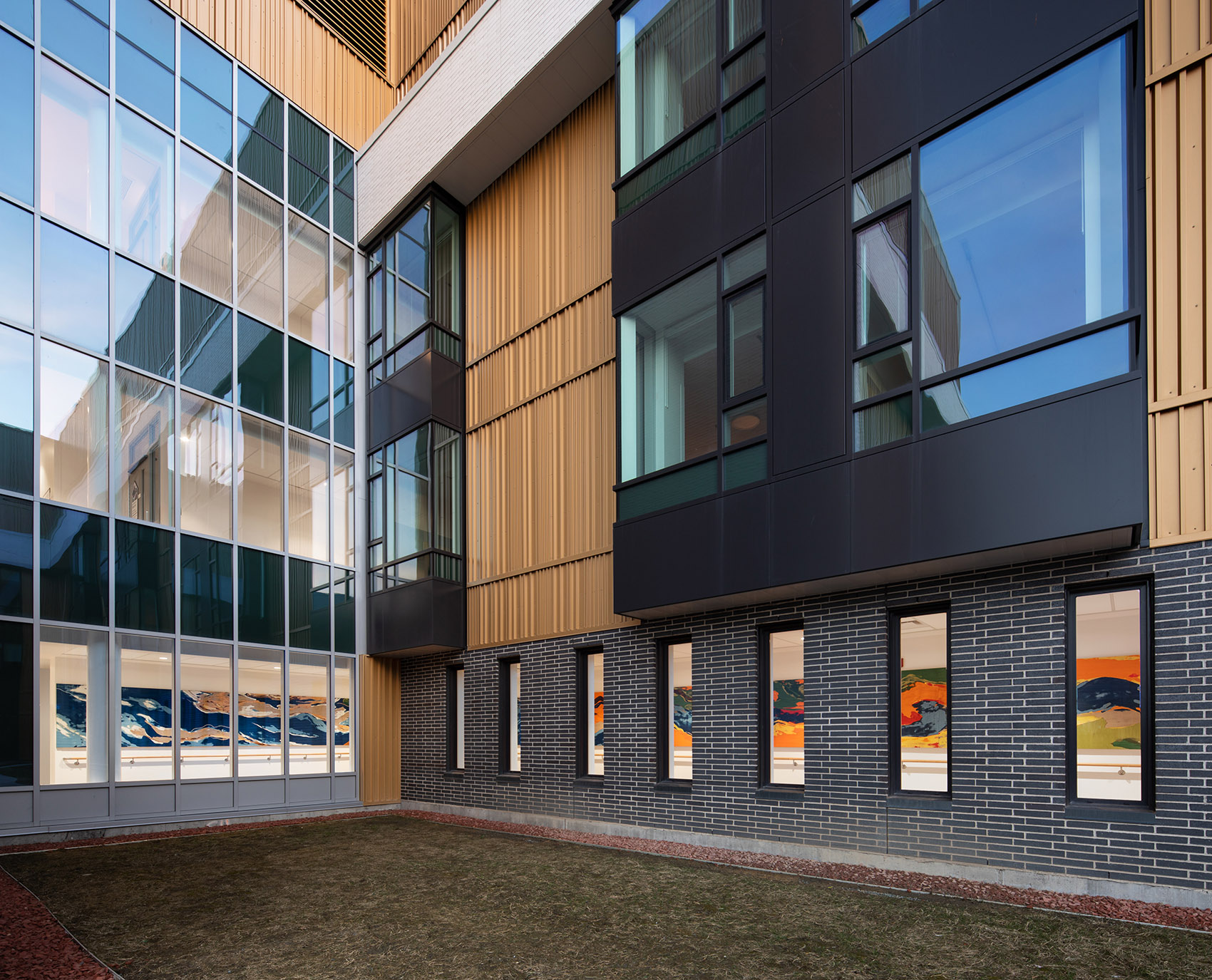 Le cycle du présent装饰壁画,加拿大 / Yechel Gagnon-31