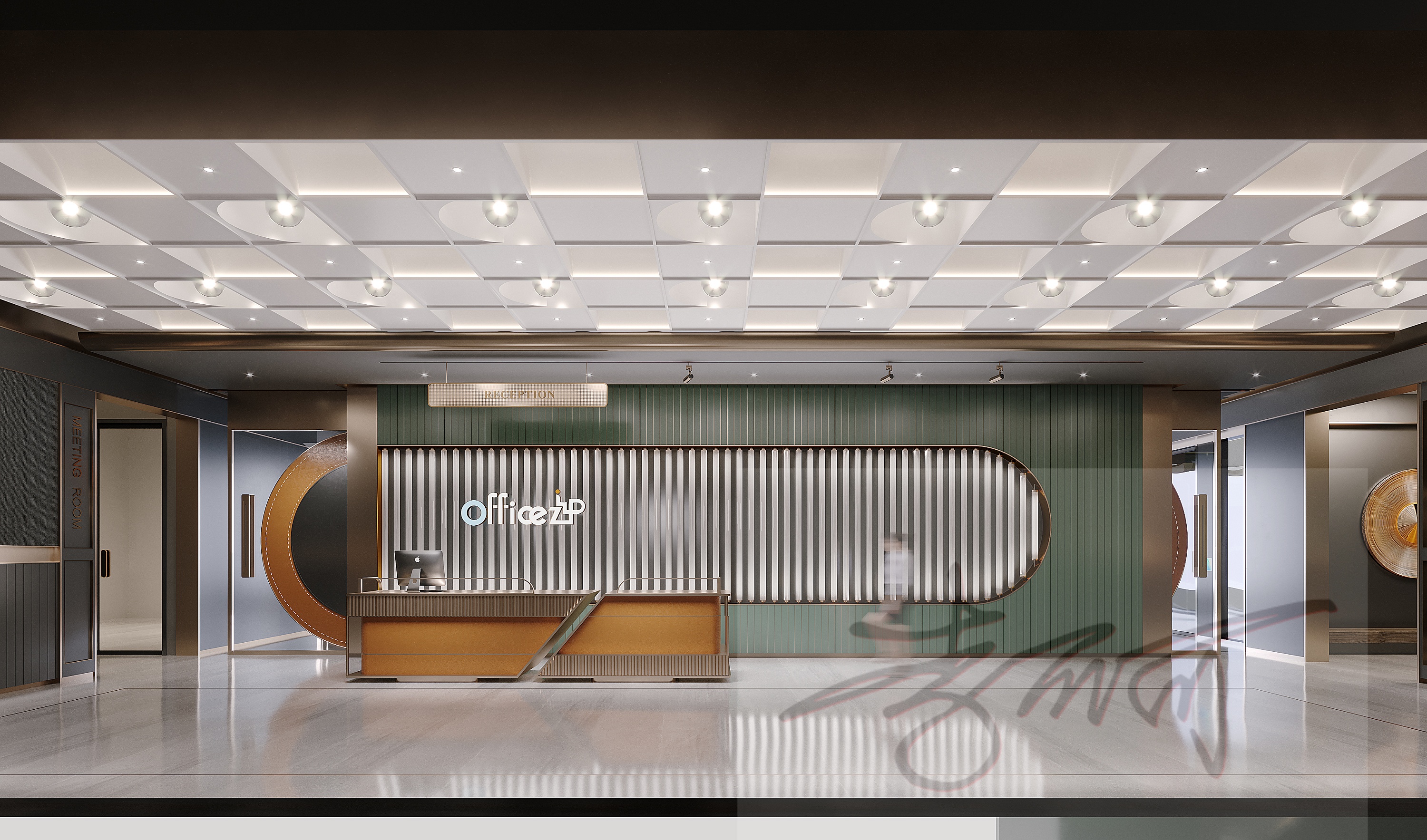 办公室丨光影流转间，重构未来办公的呼吸感与生命力-0