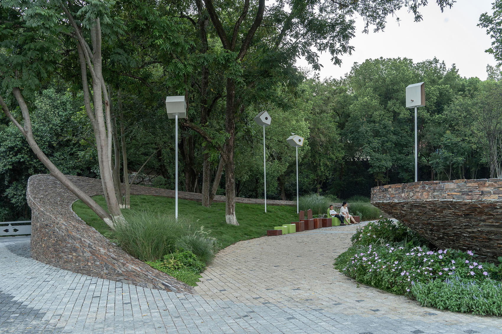 小溪塔森林公园丨中国宜昌丨HID翰地景观-110