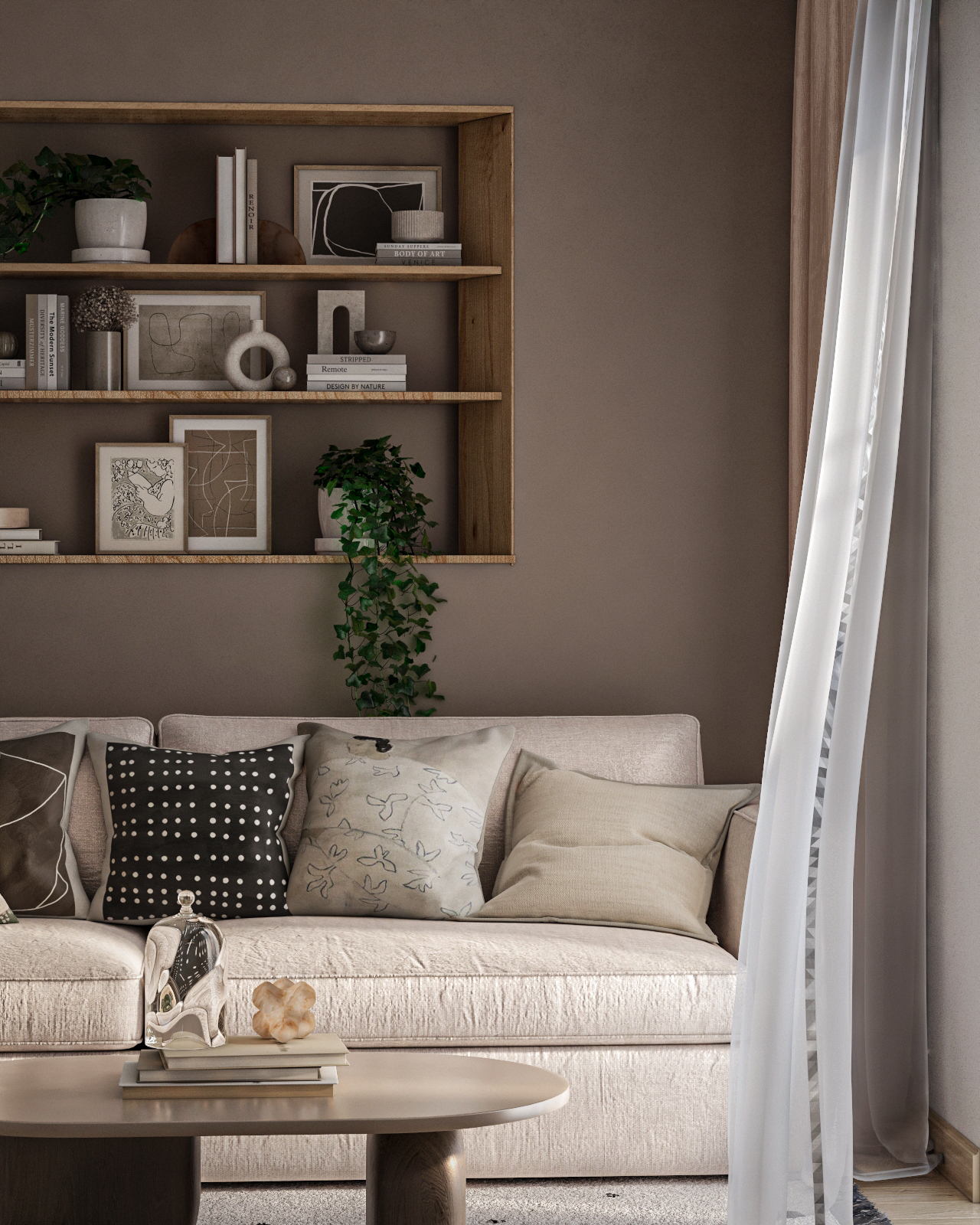 舒适的客厅设计丨埃及开罗-4