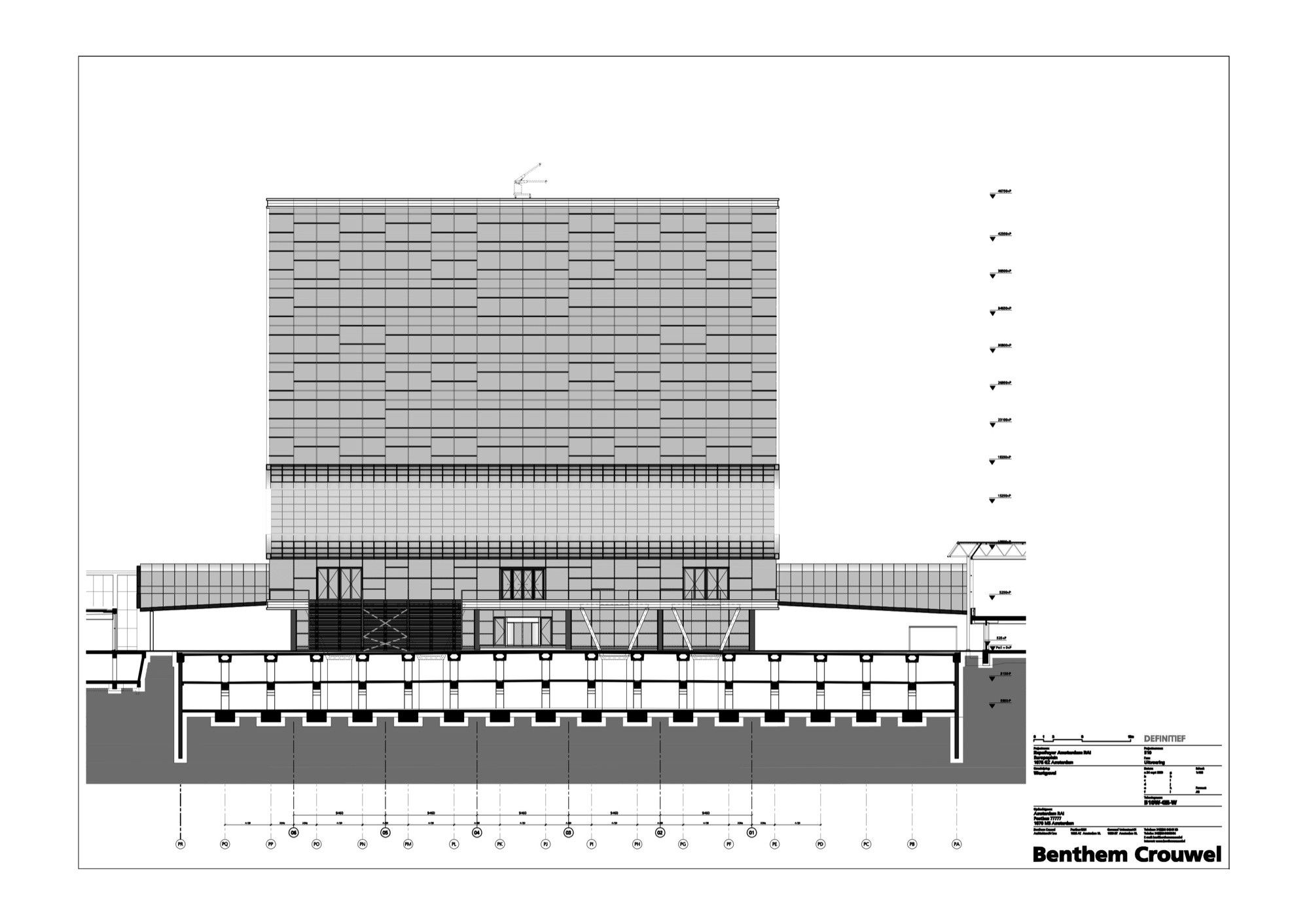 荷兰阿姆斯特丹 RAI 会展中心扩建 · Benthem Crouwel Architects 的悬浮空中花园-22