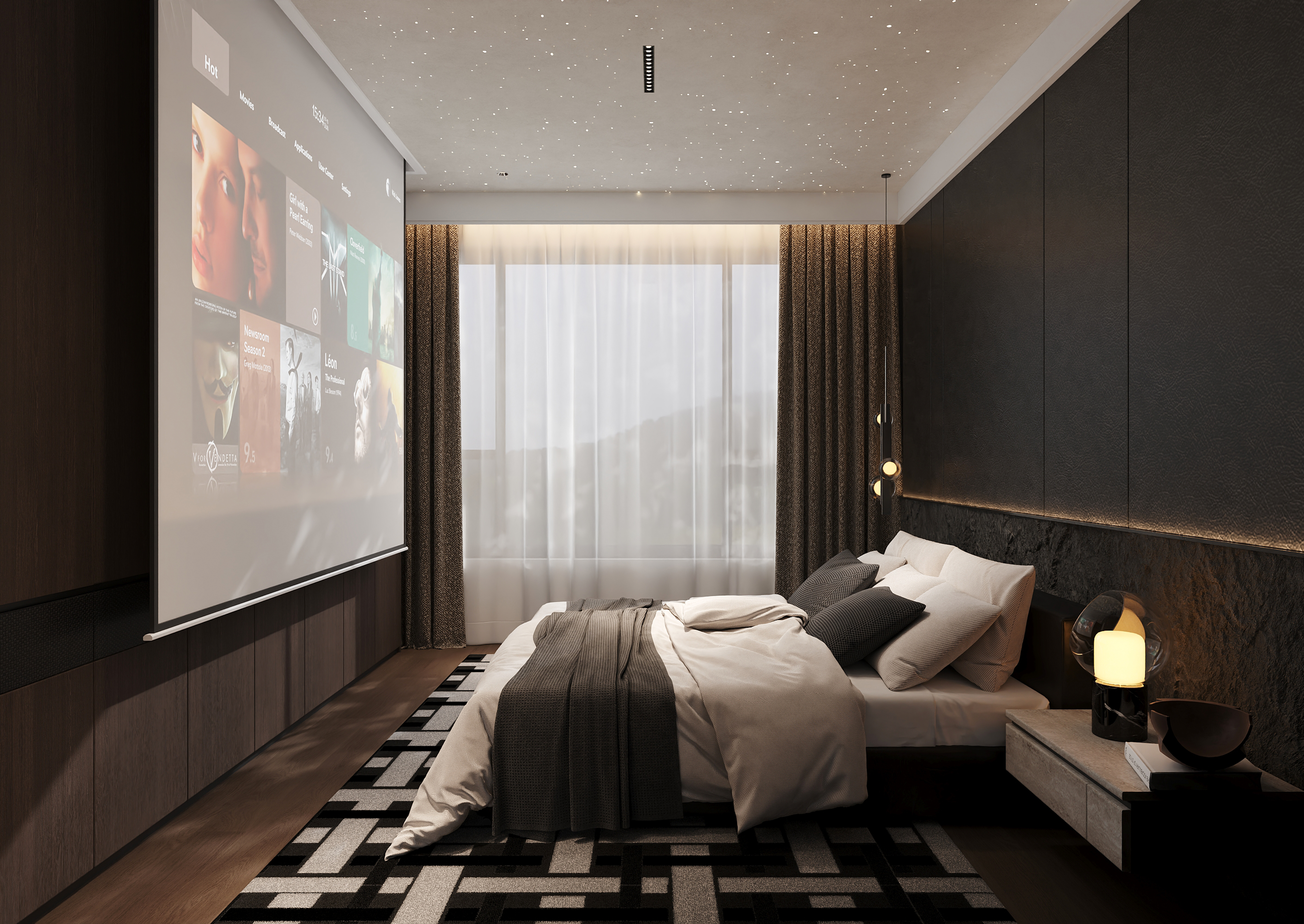 黑河市  豪庭名苑168㎡  意式轻奢效果表现-19