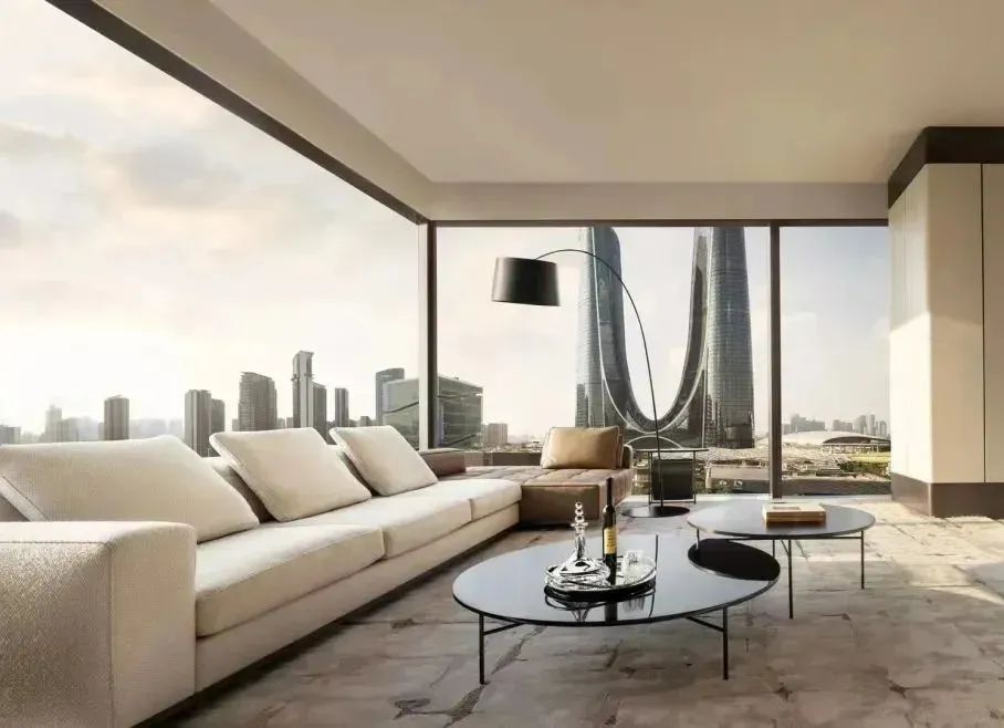 简约大平层样板间-26