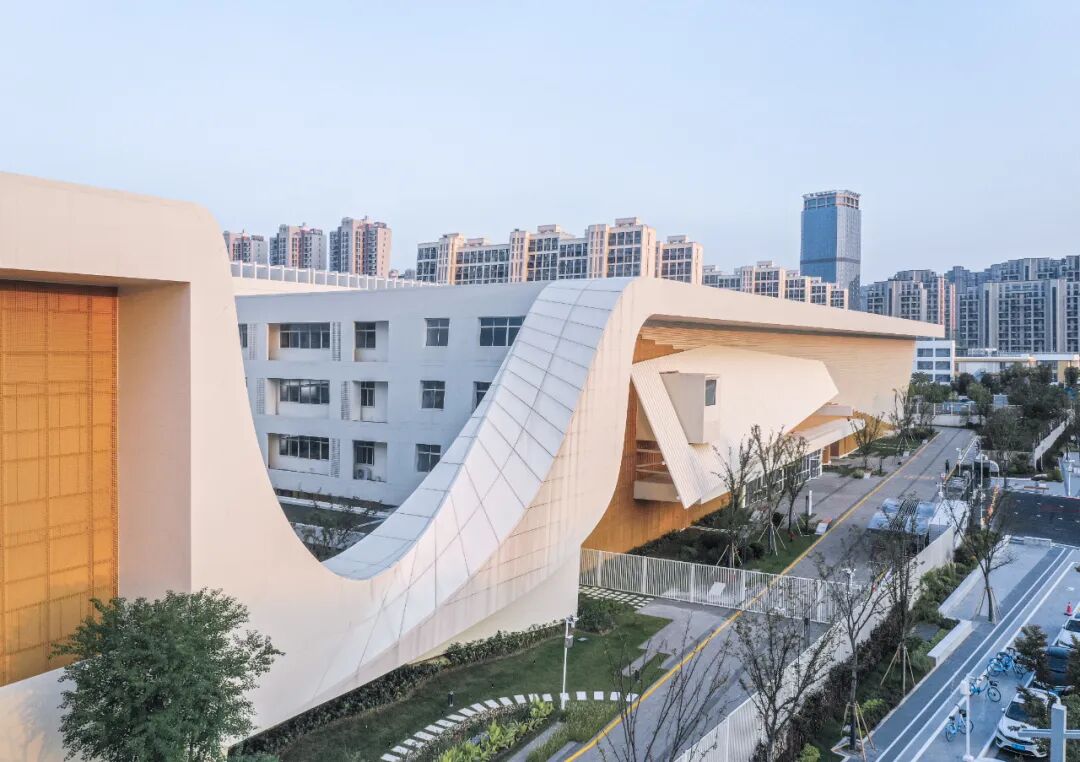 体块丰富的教学综合体：上海世外教育附属相城高新区实验小学-27
