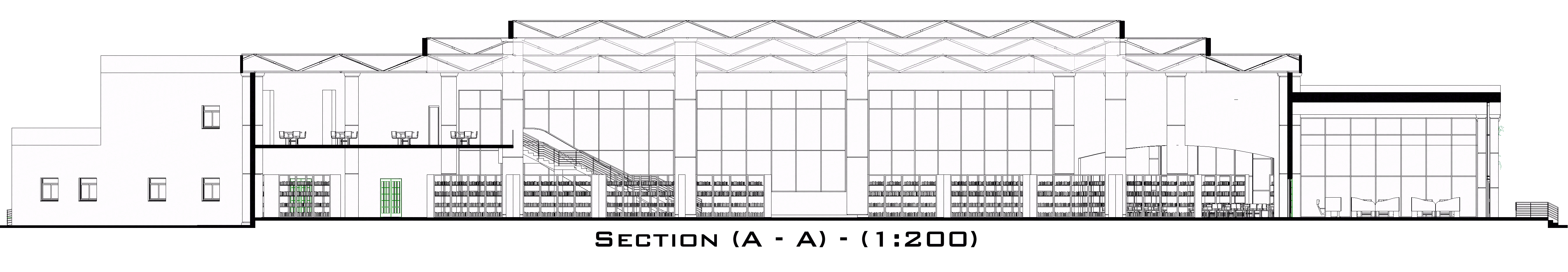 书展大厅项目（第二拱）丨Architectural Department-18