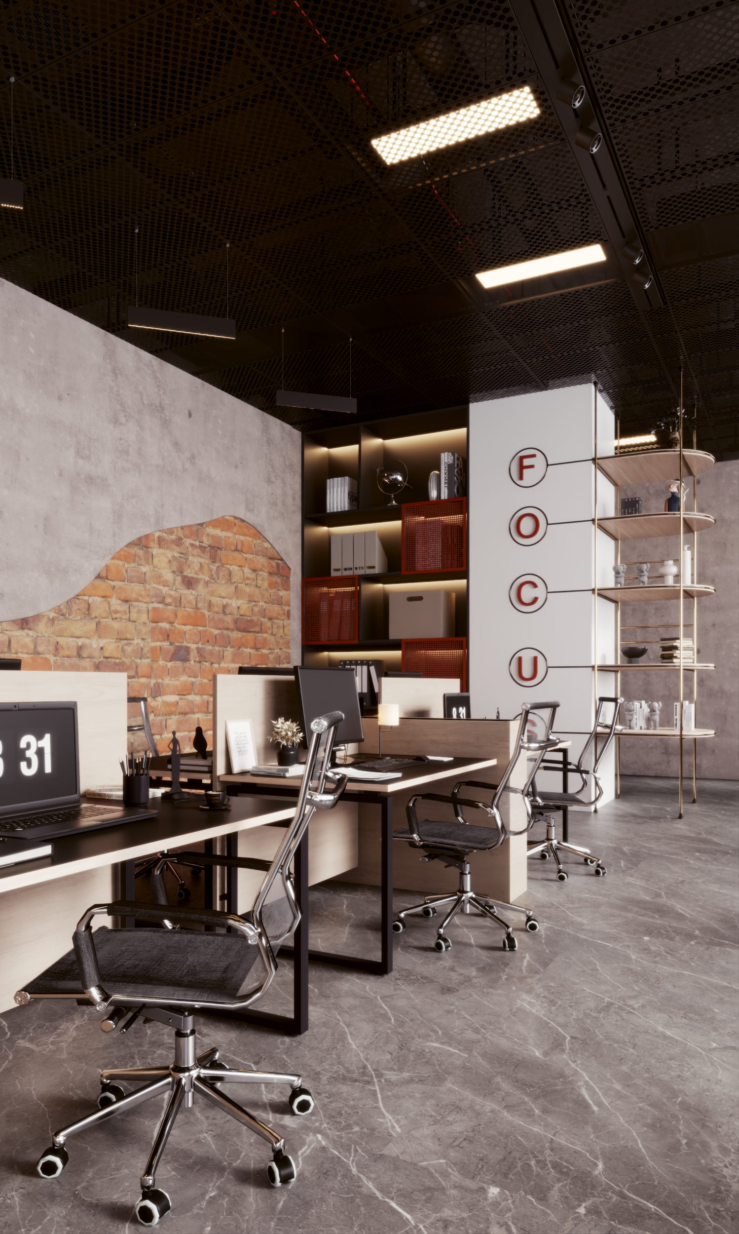 工作空间室内设计丨ME-4