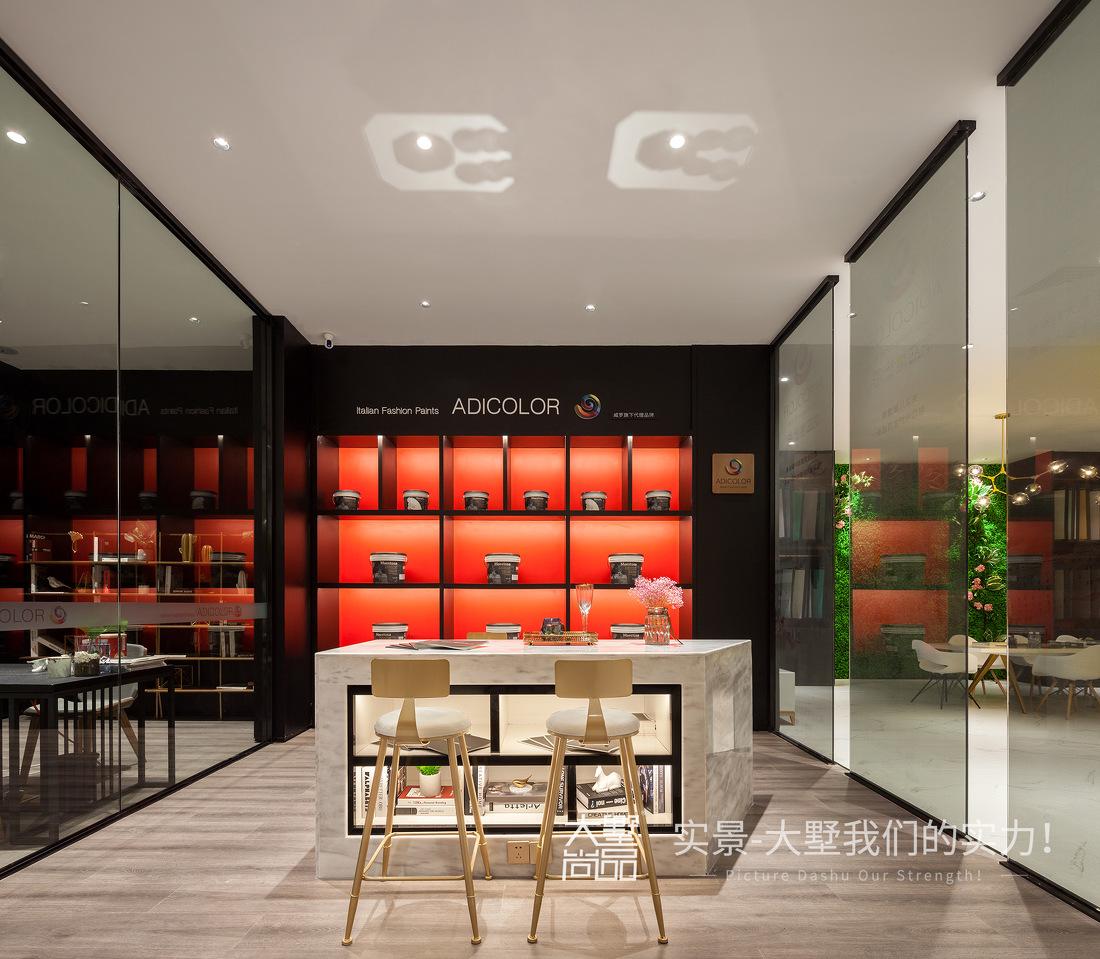 单色涂料打造的艺术空间-24