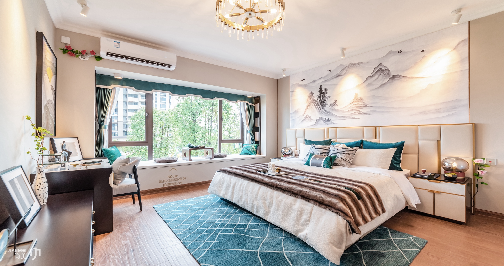 惠州博罗碧桂园太东天熹样板房案例 | 深圳市简美软装-19