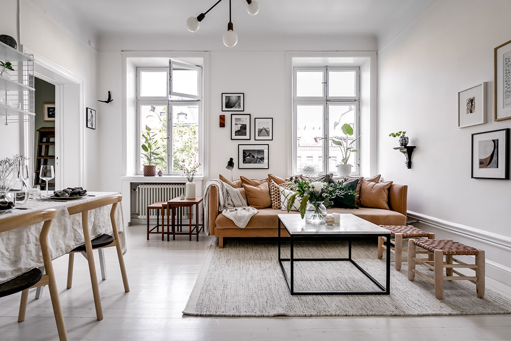 斯德哥尔摩 61 平米简约绿意公寓-3